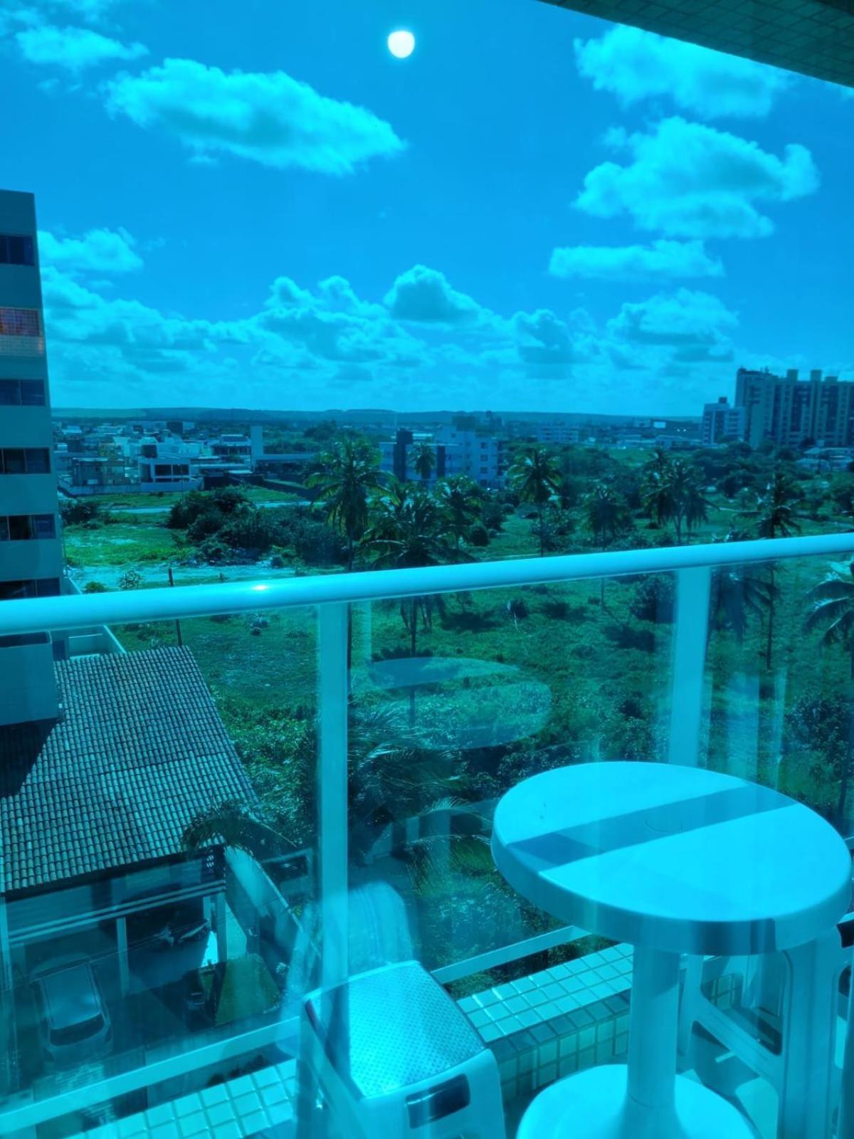 Confortavel Flat Com Piscina De Borda Infinita Na Cobertura 카베델로 외부 사진
